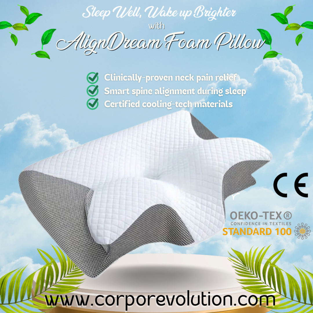 AlignDream Pillow Review: Best Orthopedic Memory Foam Pillow for Neck Pain Relief & Restorative Sleep (2025)
