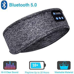 Bandeau Casque Bluetooth 5.0 pour Dormir