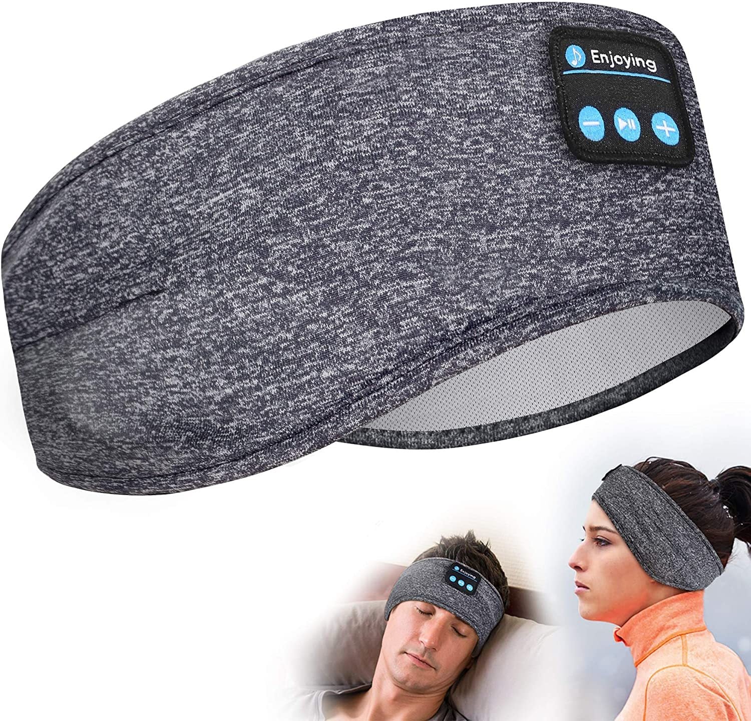 Bandeau Casque Bluetooth 5.0 pour Dormir