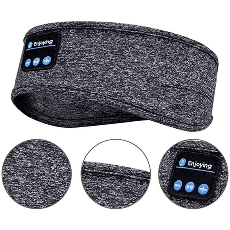 Masque casque bluetooth gris