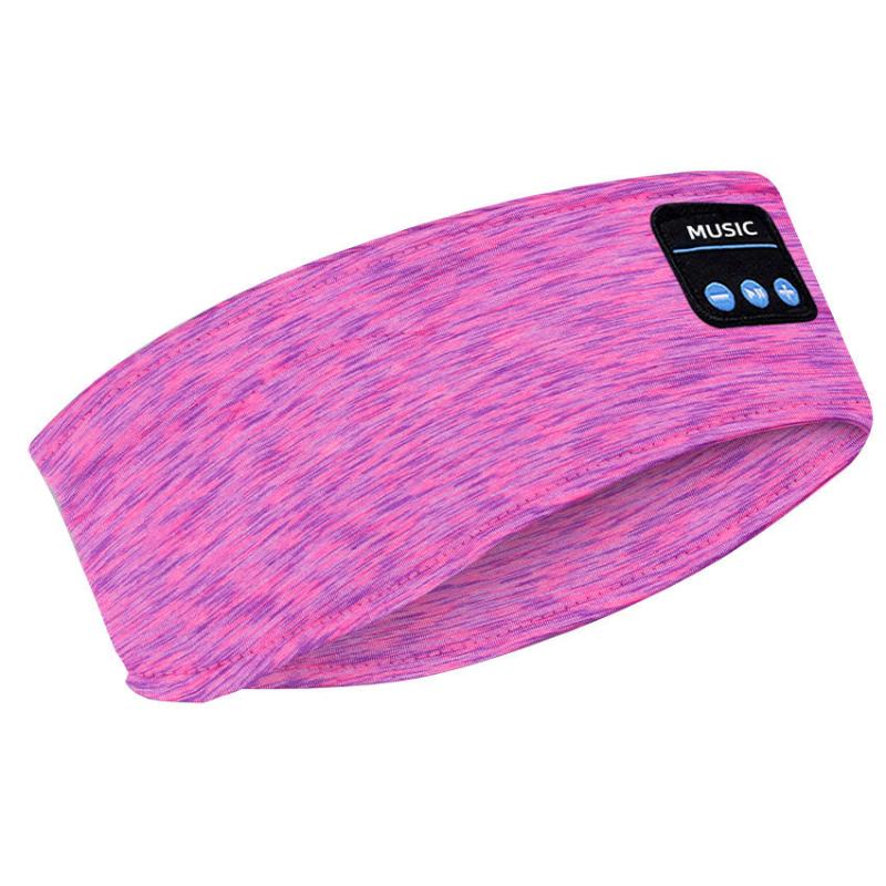 Masque casque bluetooth rose