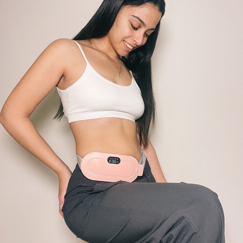 Menstrual belt to relieve menstrual pain, yoga, sport, work, well-being