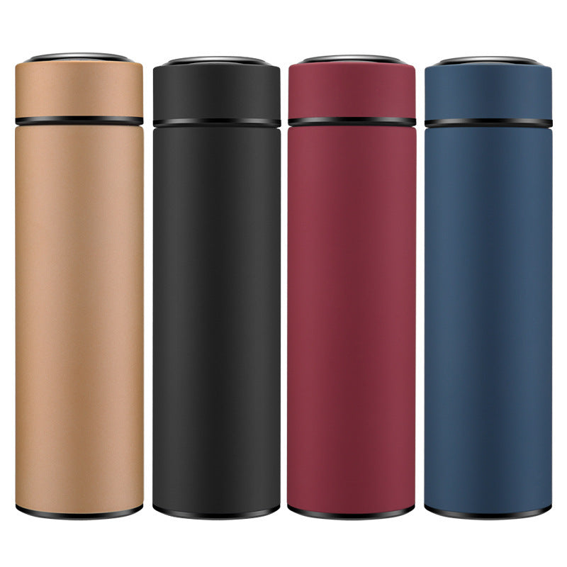 Thermos en acier inoxydable groupé